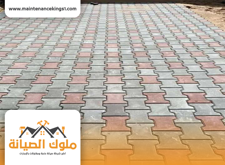 تركيب انترلوك في النهدة